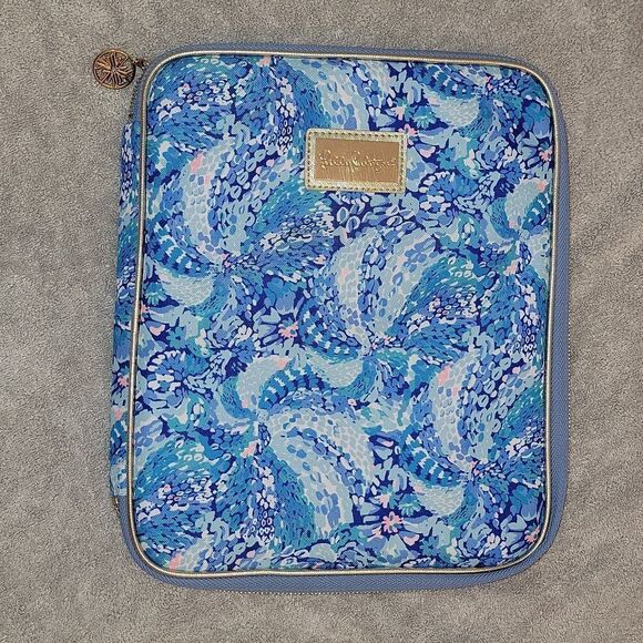 Lilly Pulitzer Wave After Wave Folio Large Portfolio Organizer Agenda Journal - Picture 5 of 11